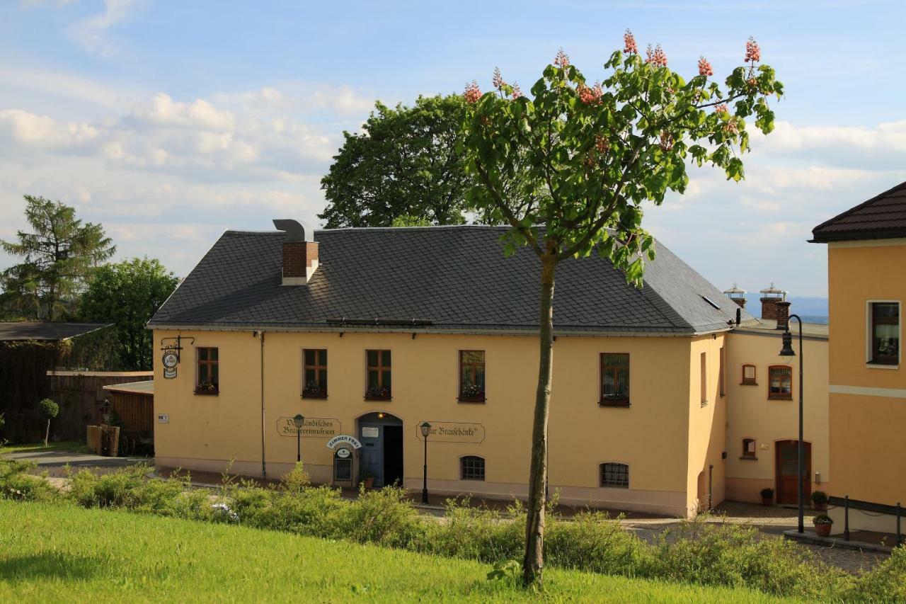 Pension Und Gaststaette "Zur Brauschaenke" Шенек Екстер'єр фото
